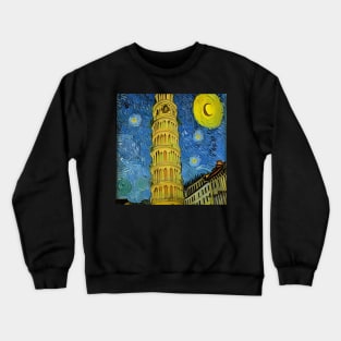 Somewhere in Italy - Van Gogh Style Crewneck Sweatshirt